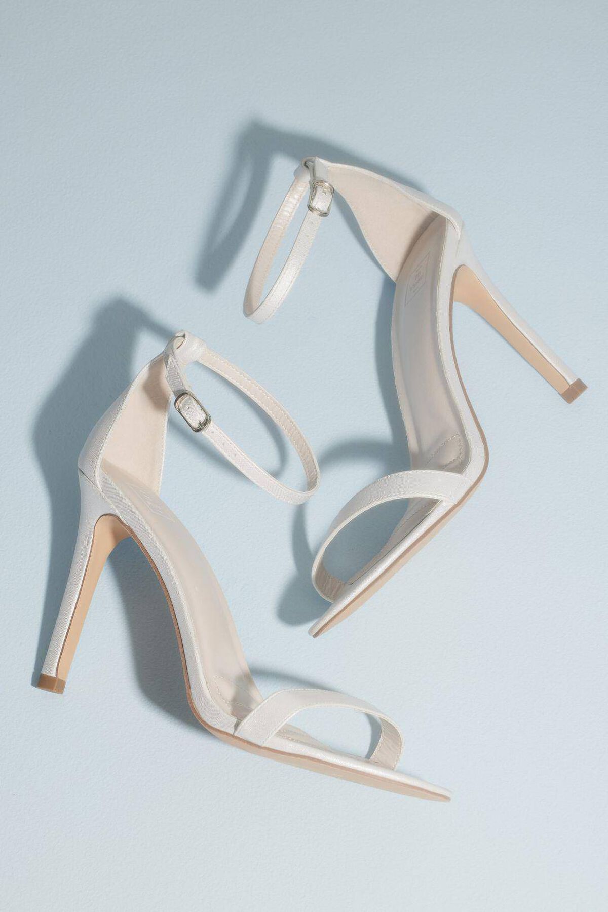 Zapatilla de novia con tac&oacute;n de aguja, BLANCO, hi-res