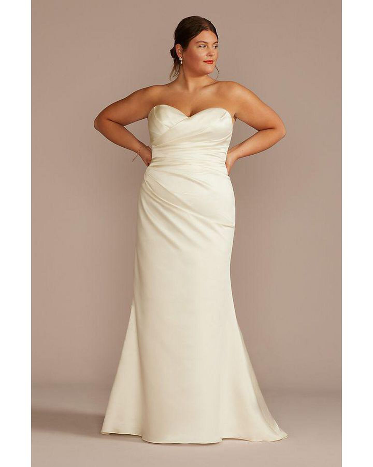 Vestido de novia princesa con falda desmontable, MARFIL, hi-res