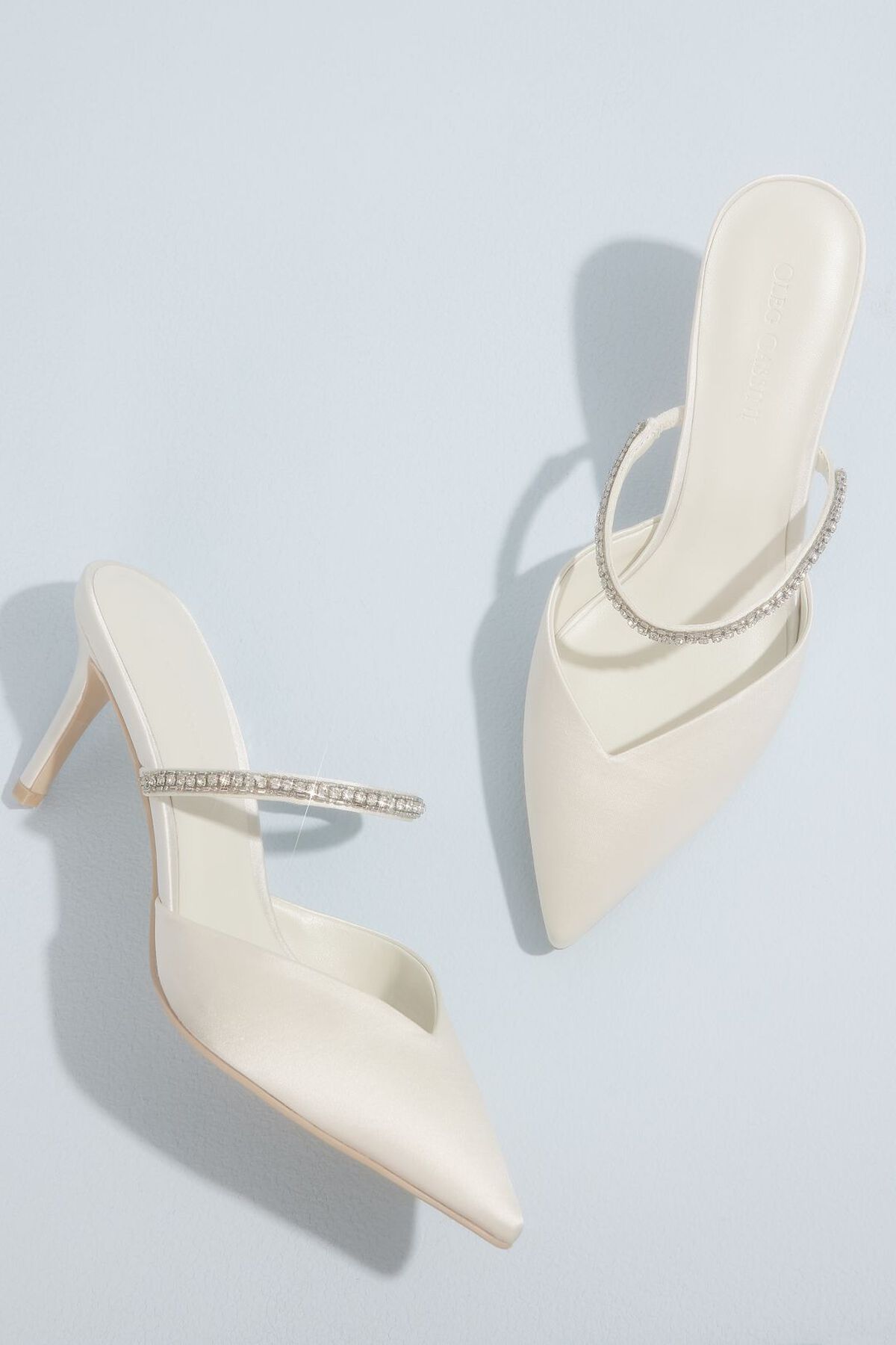 Zapatilla de novia en pico con pedrer&iacute;a, MARFIL, hi-res