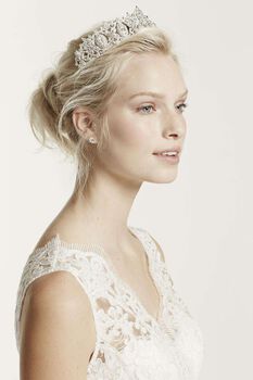 Tiara con cristales