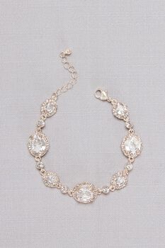 Pulsera de cristales tipo gemas