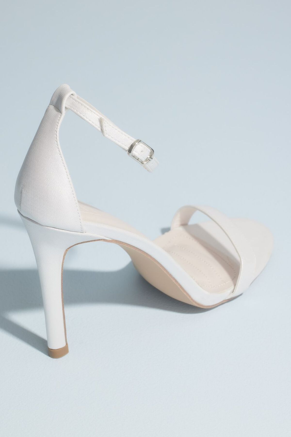 Zapatilla de novia con tac&oacute;n de aguja, BLANCO, hi-res
