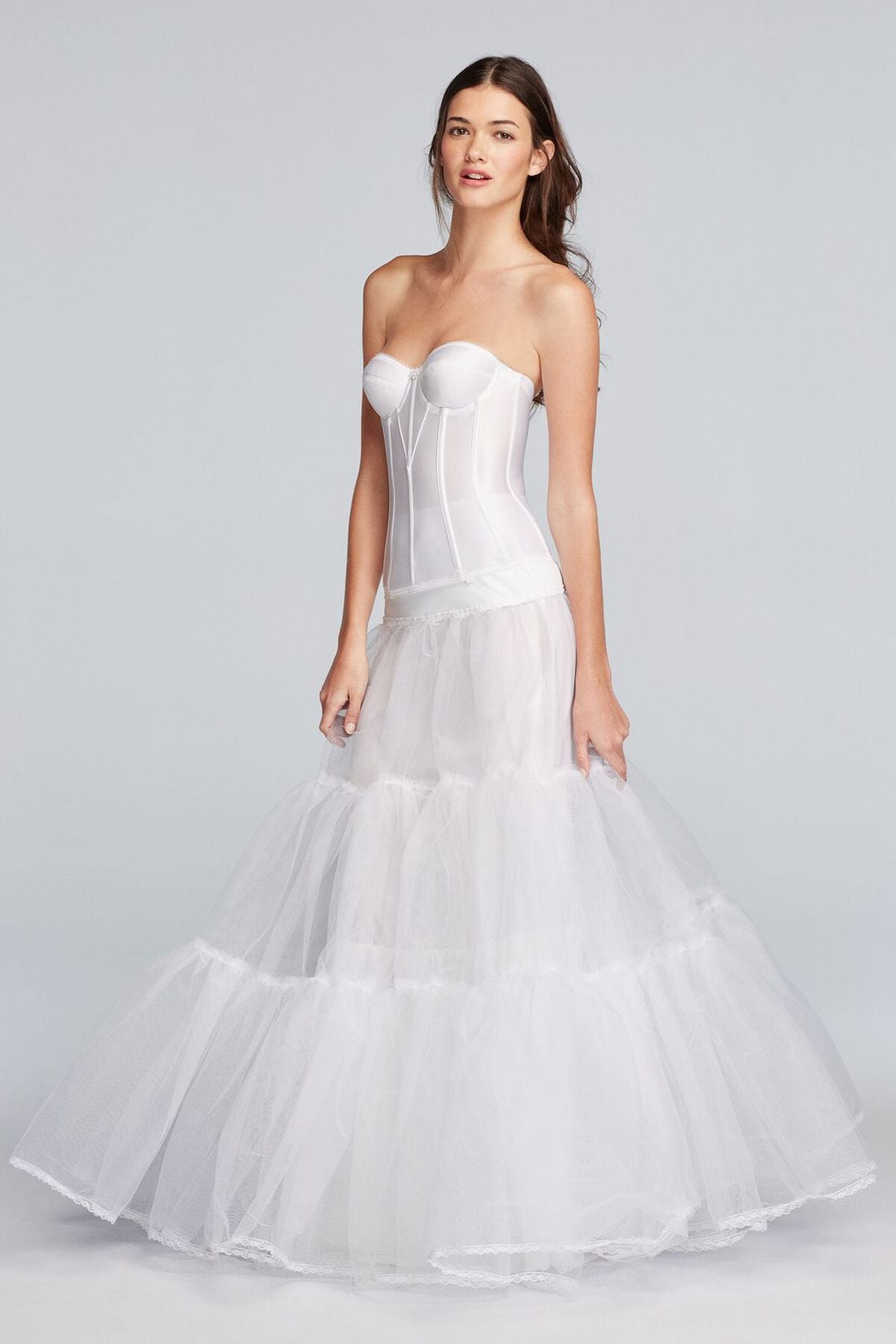 Crinolina para vestido princesa, BLANCO, hi-res