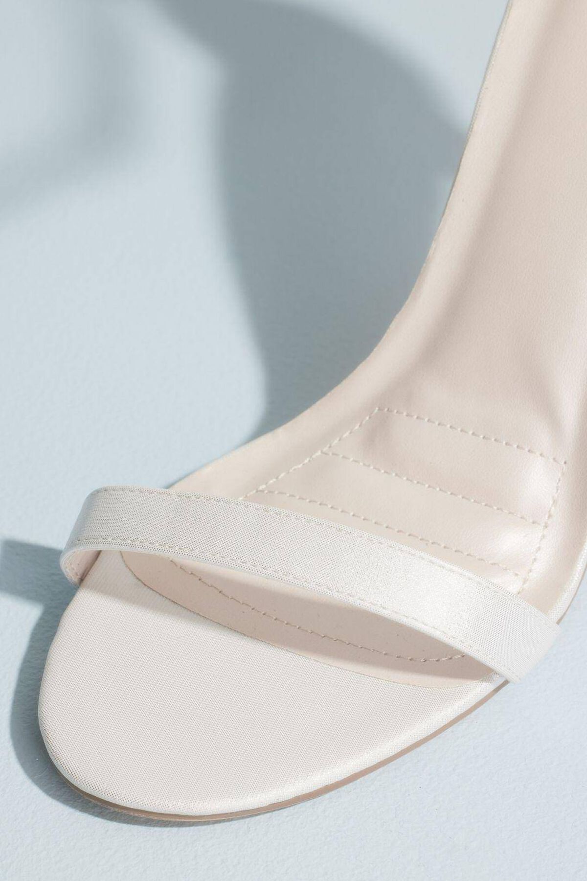 Zapatilla de novia con tac&oacute;n de aguja, BLANCO, hi-res