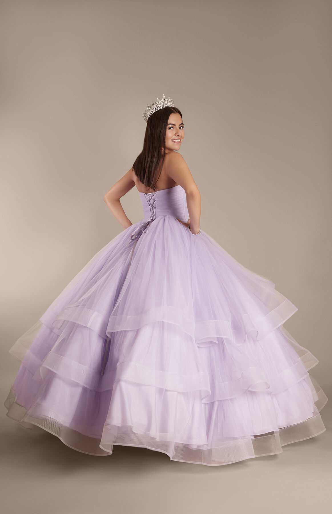 Vestido de quincea&ntilde;era arco&iacute;ris, LILA, hi-res