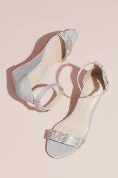 Tacones de plataforma y cristales
