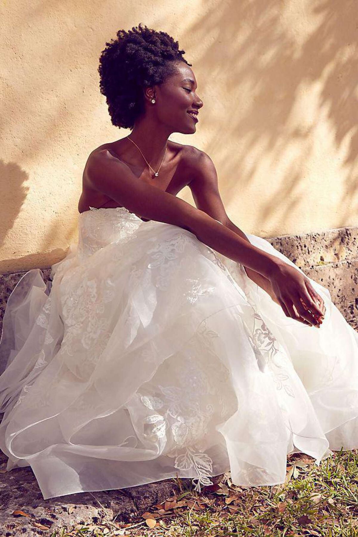 Vestido de novia princesa strapless con escote coraz&oacute;n, MARFIL, hi-res