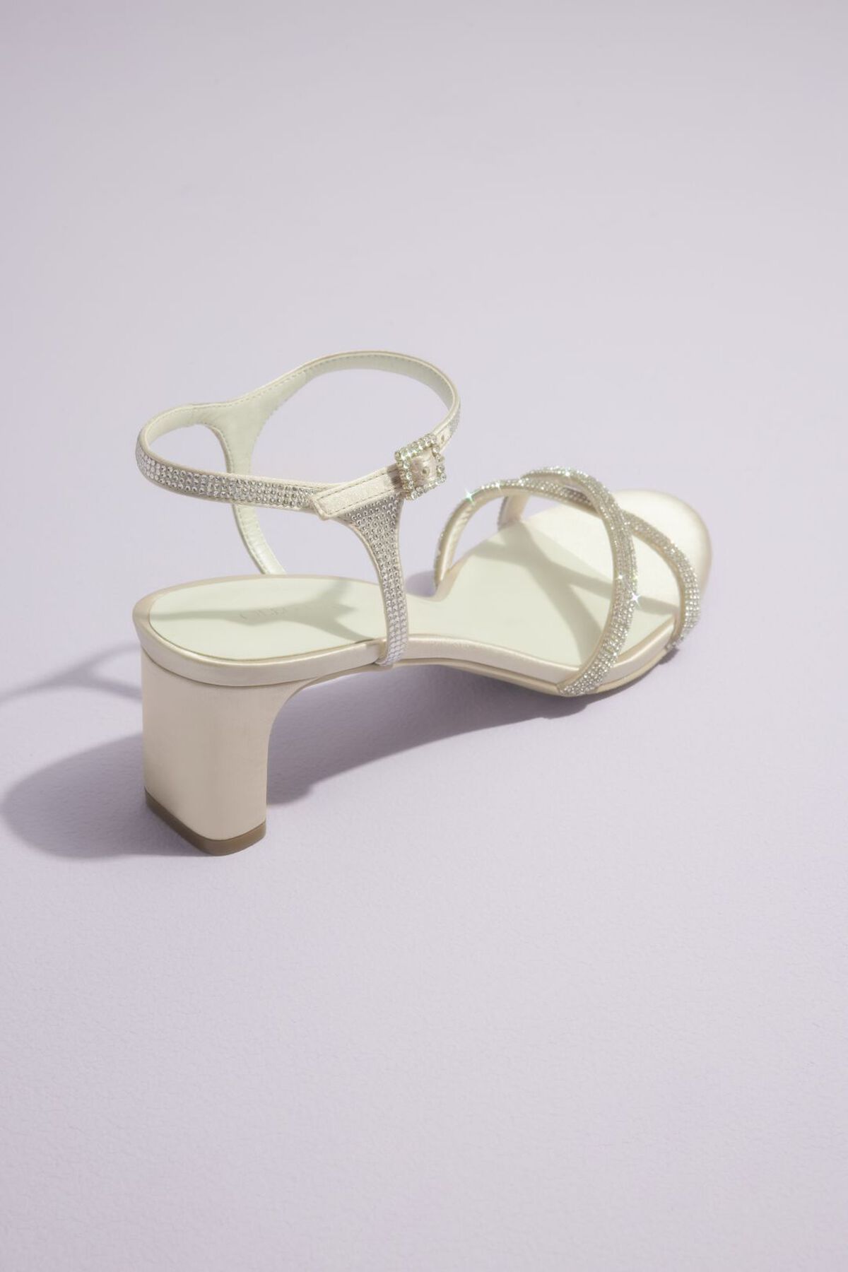 Tacones con cristales en las correas, IVY CHAMPAGNE, hi-res