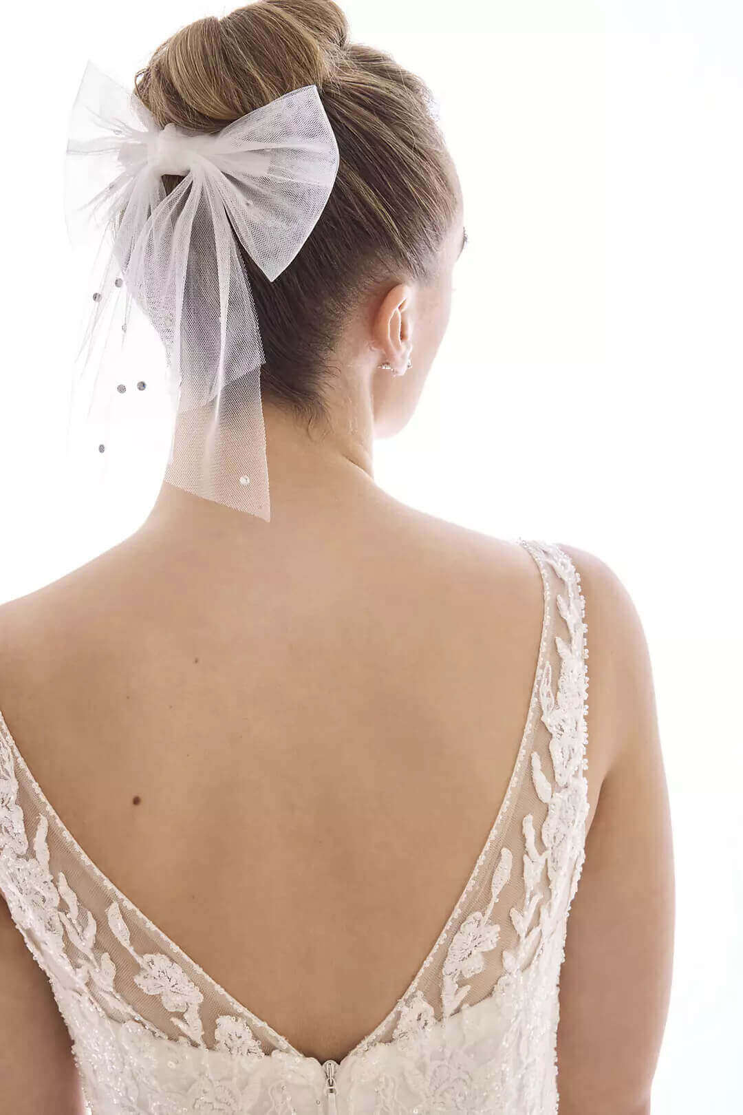 Moño con perlas, BLANCO, hi-res