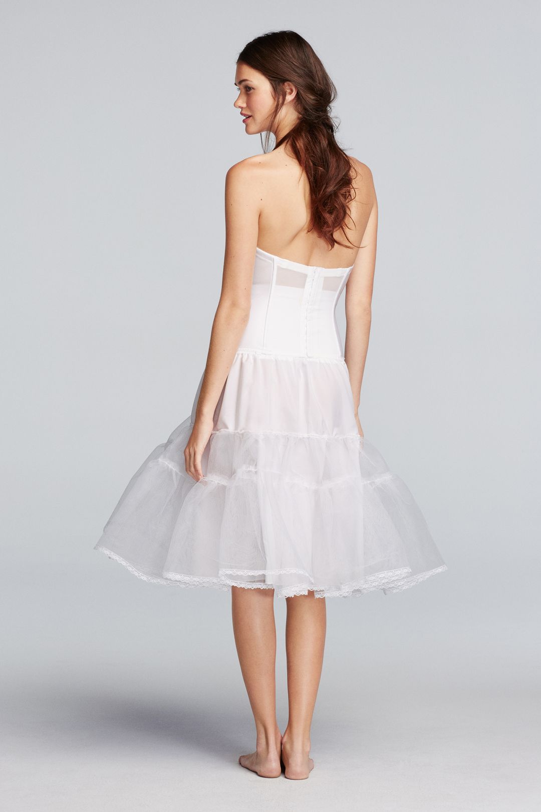 Crinolina para vestido midi, BLANCO, hi-res