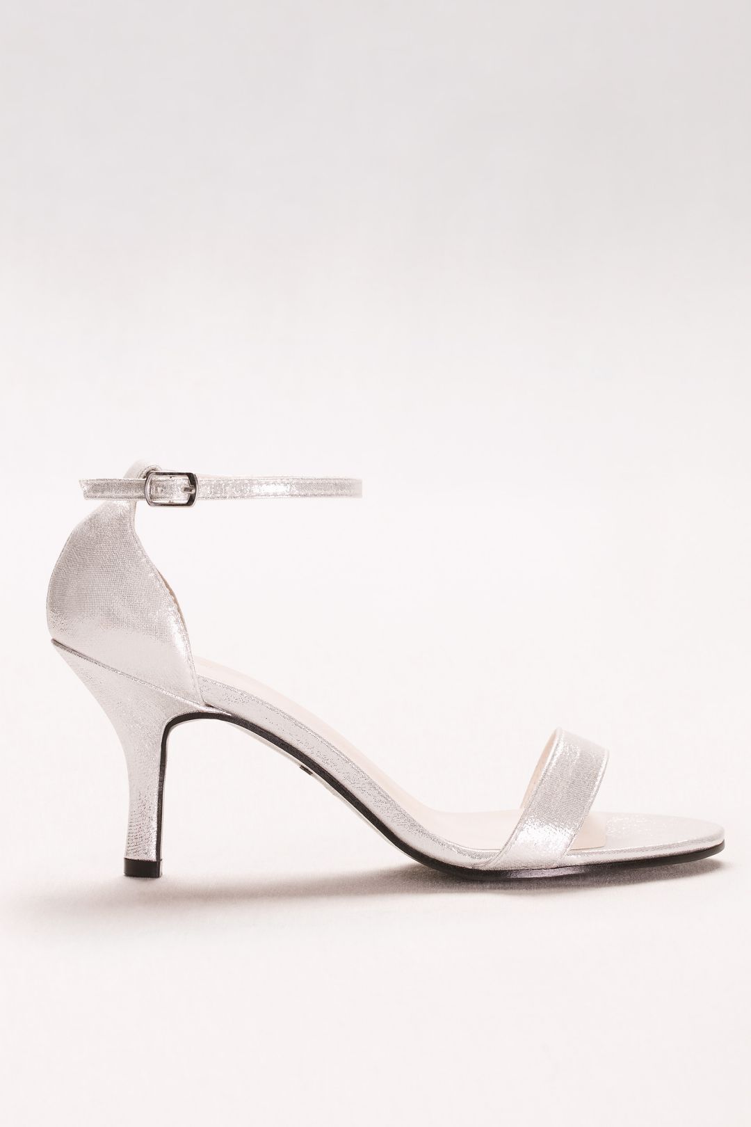 Tacones con cinta en el tobillo, PLATA METÁLICO, hi-res