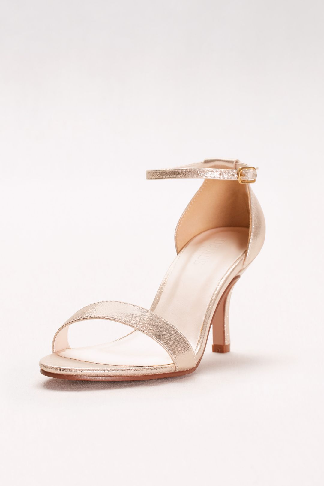 Tacones con cinta en el tobillo, ORO METÁLICO, hi-res
