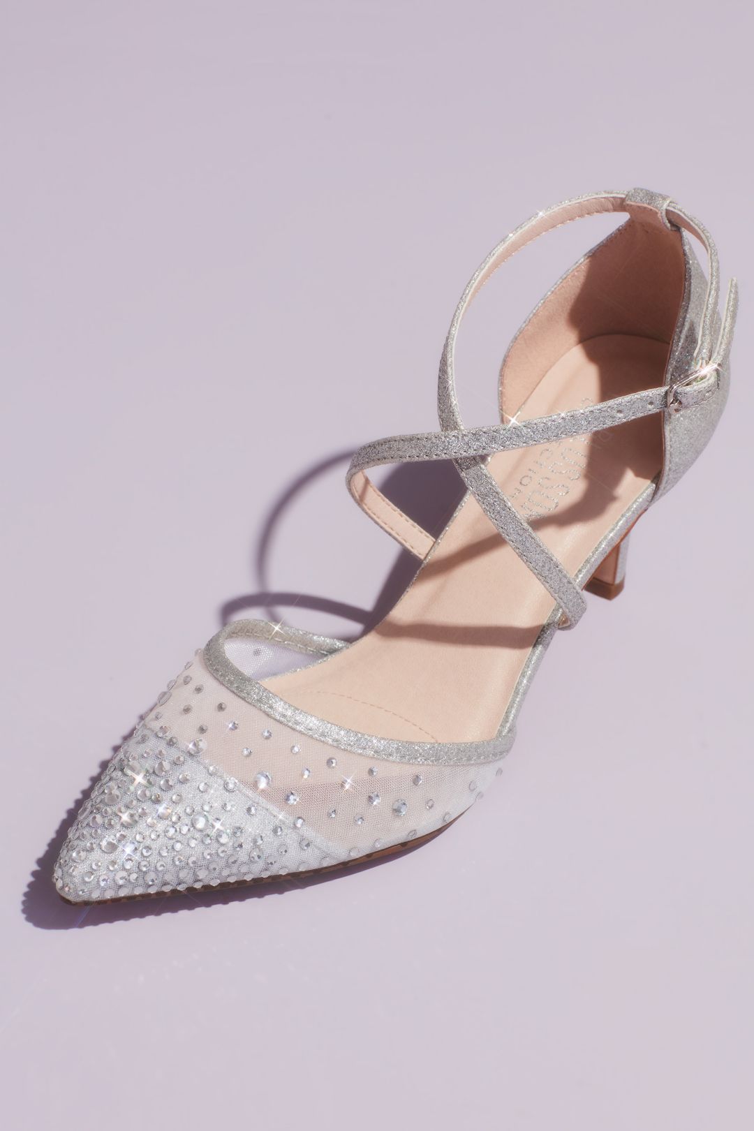 Tacones en punta con cristales, , hi-res