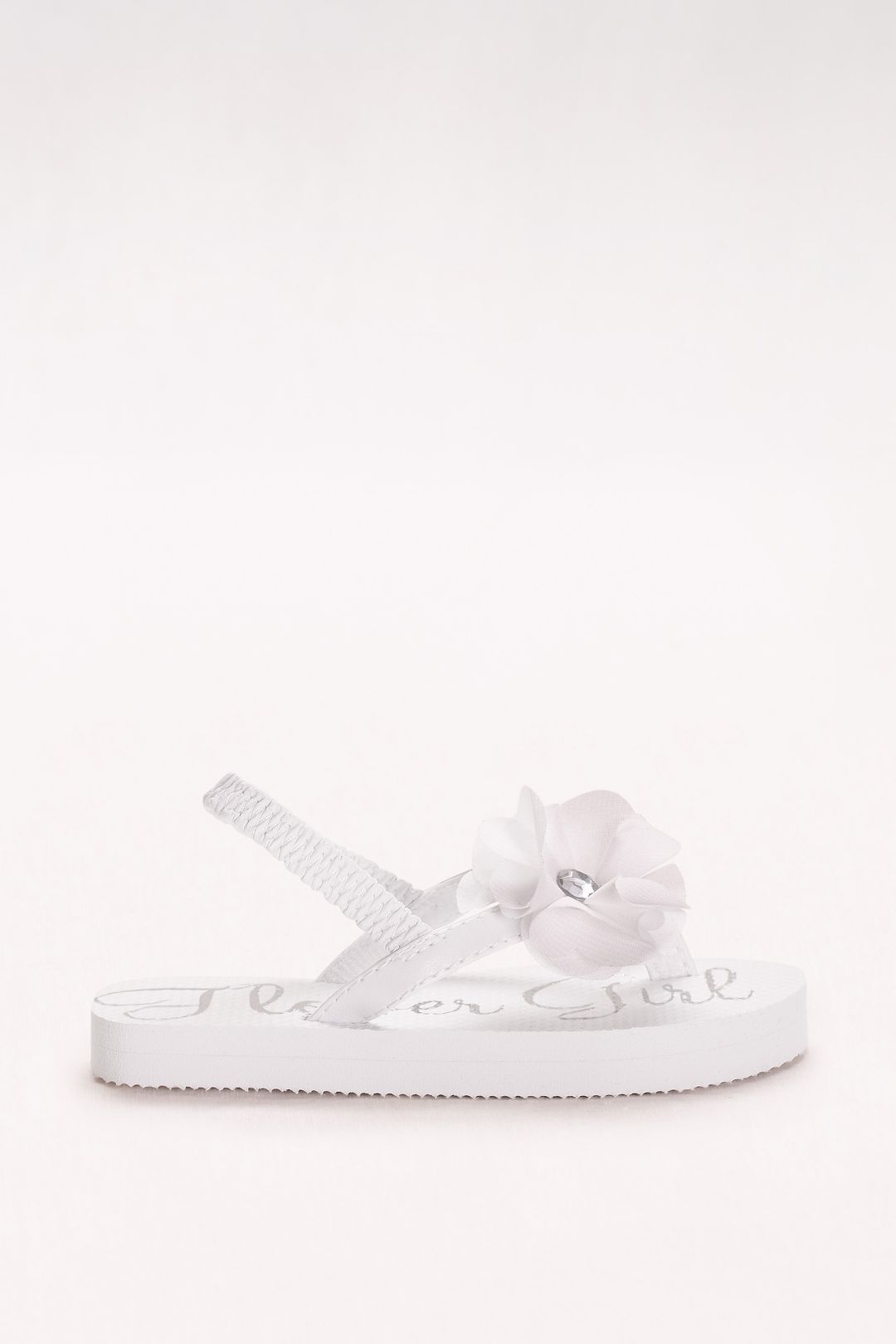 Sandalias de paje con flores, BLANCO, hi-res