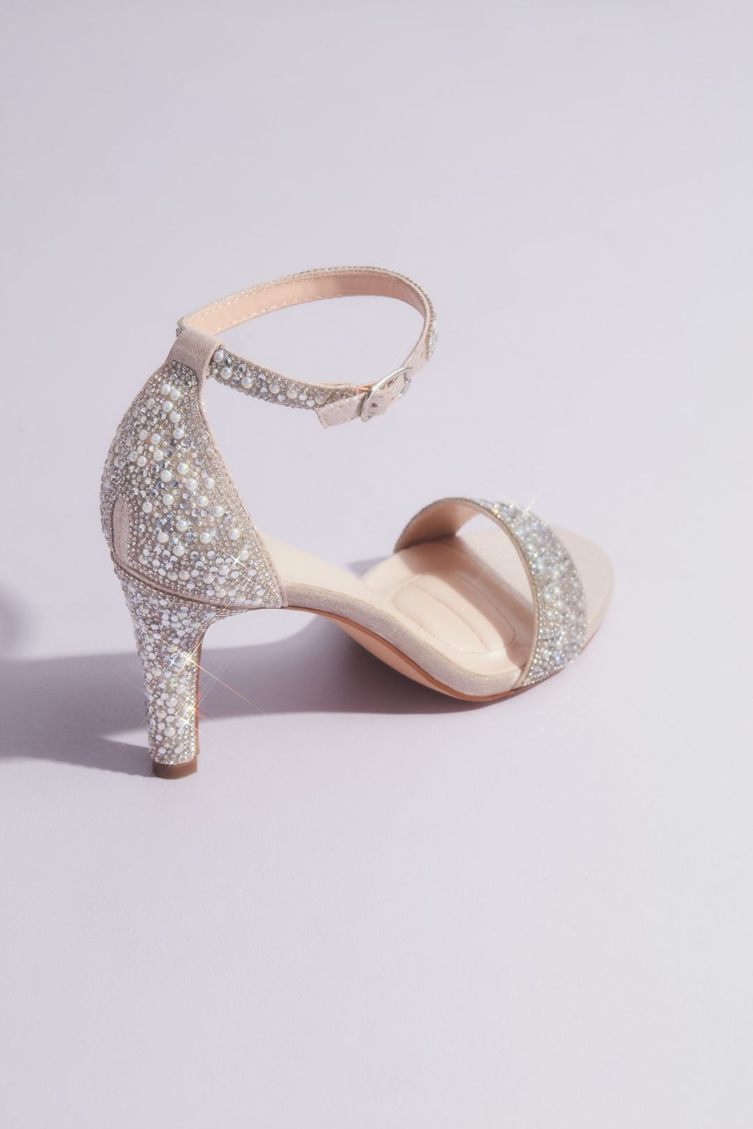 Tacones con aplicación de perlas y pedrería, BLUSH, hi-res