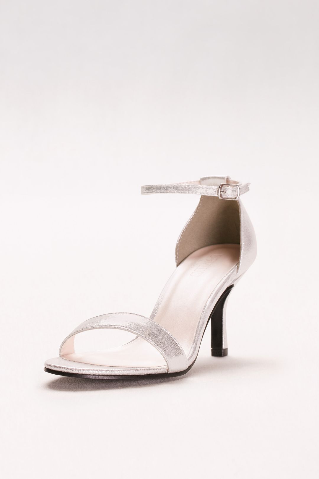 Tacones con cinta en el tobillo, PLATA METÁLICO, hi-res