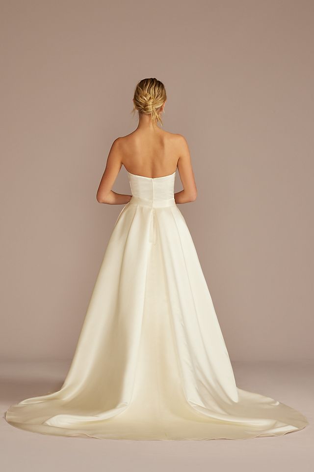 Vestido de novia princesa con falda desmontable, MARFIL, hi-res