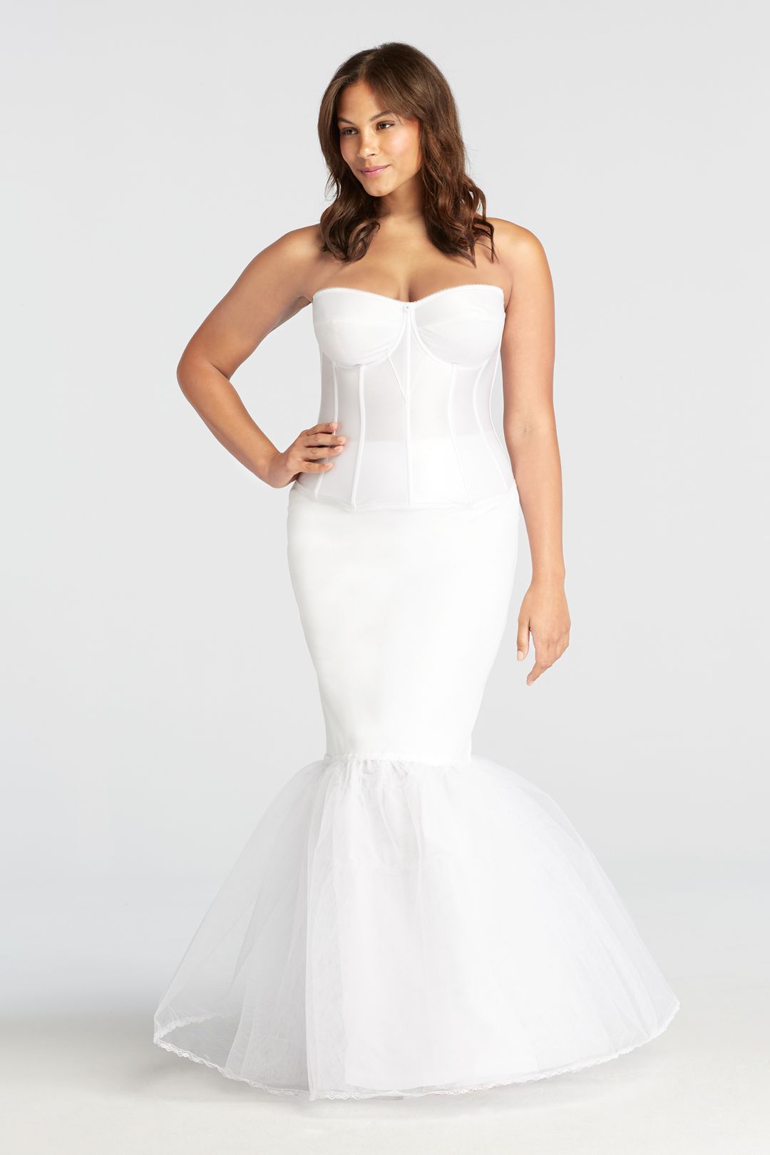 Crinolina para vestido sirena, BLANCO, hi-res
