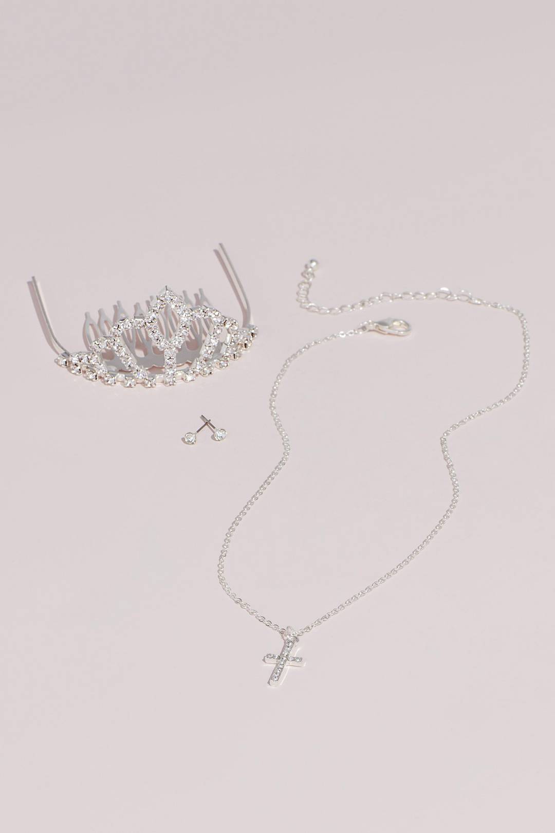Set de joyería de 3 piezas para paje, PLATA, hi-res