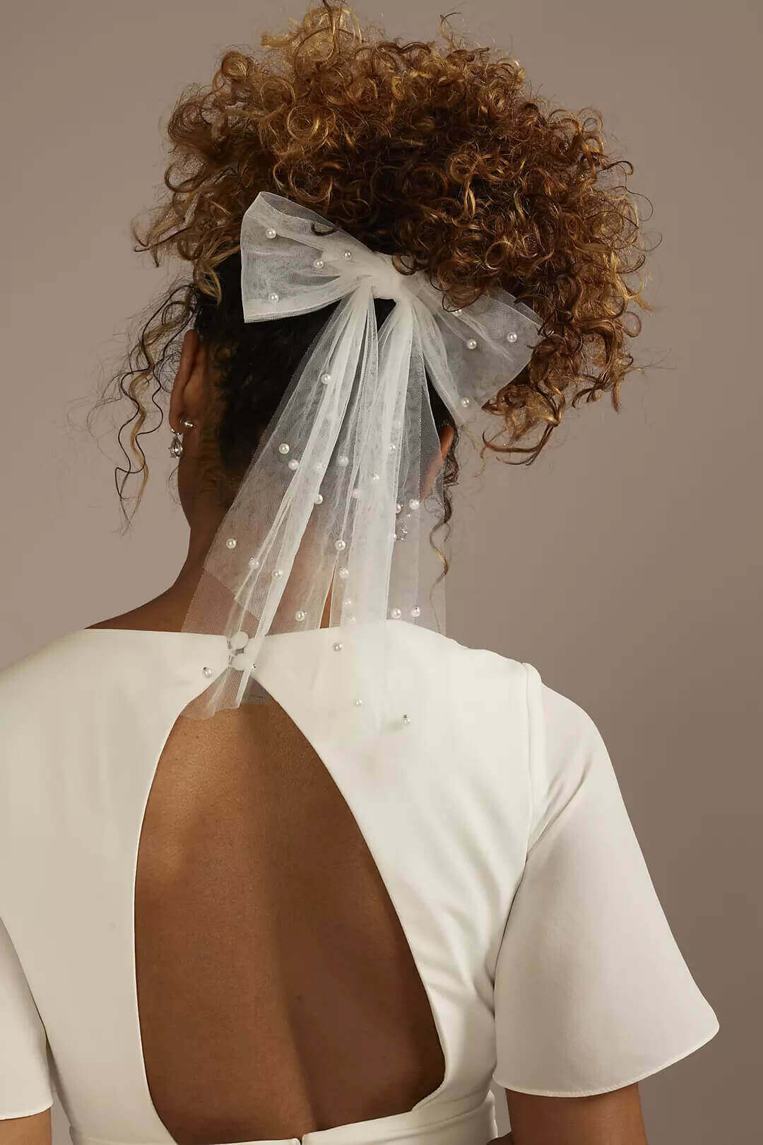 Moño con perlas, BLANCO, hi-res