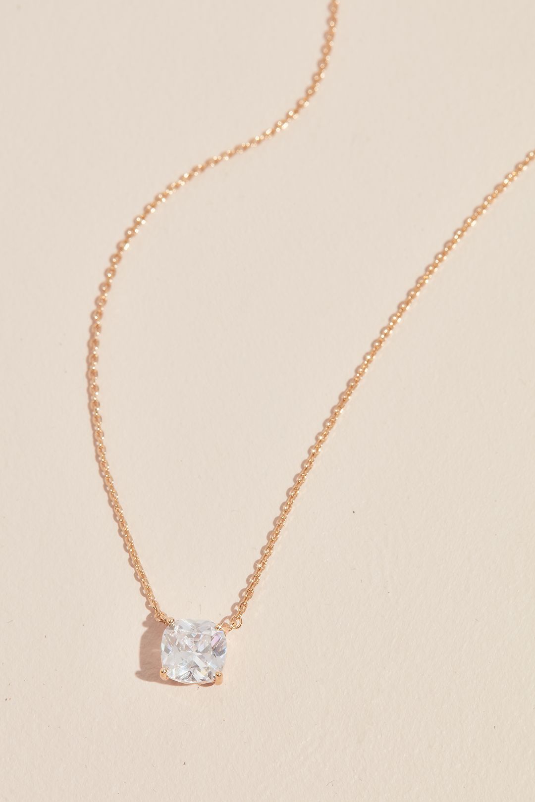 Collar con cristal cuadrado, ORO, hi-res