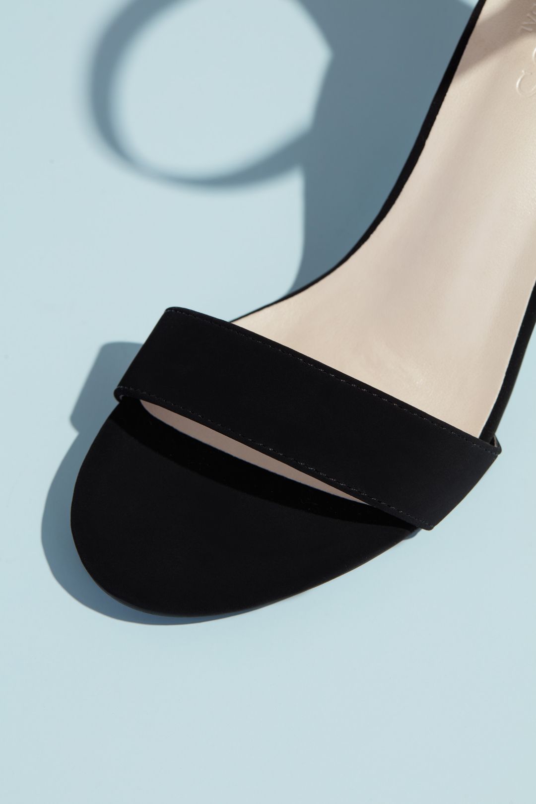 Zapatilla de novia de tacón ancho con pulsera, NEGRO, hi-res