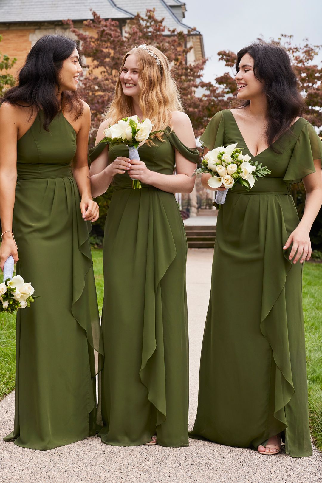 Ropa Exterior Vestidos Largo 8001818 Vestido de dama co David s