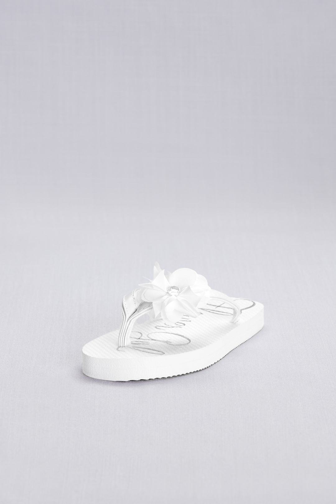 Sandalias de paje con flores, BLANCO, hi-res