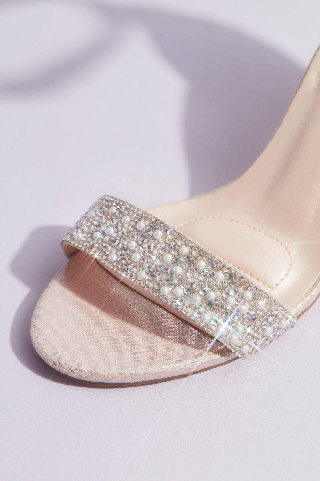 Tacones con aplicación de perlas y pedrería, BLUSH, hi-res