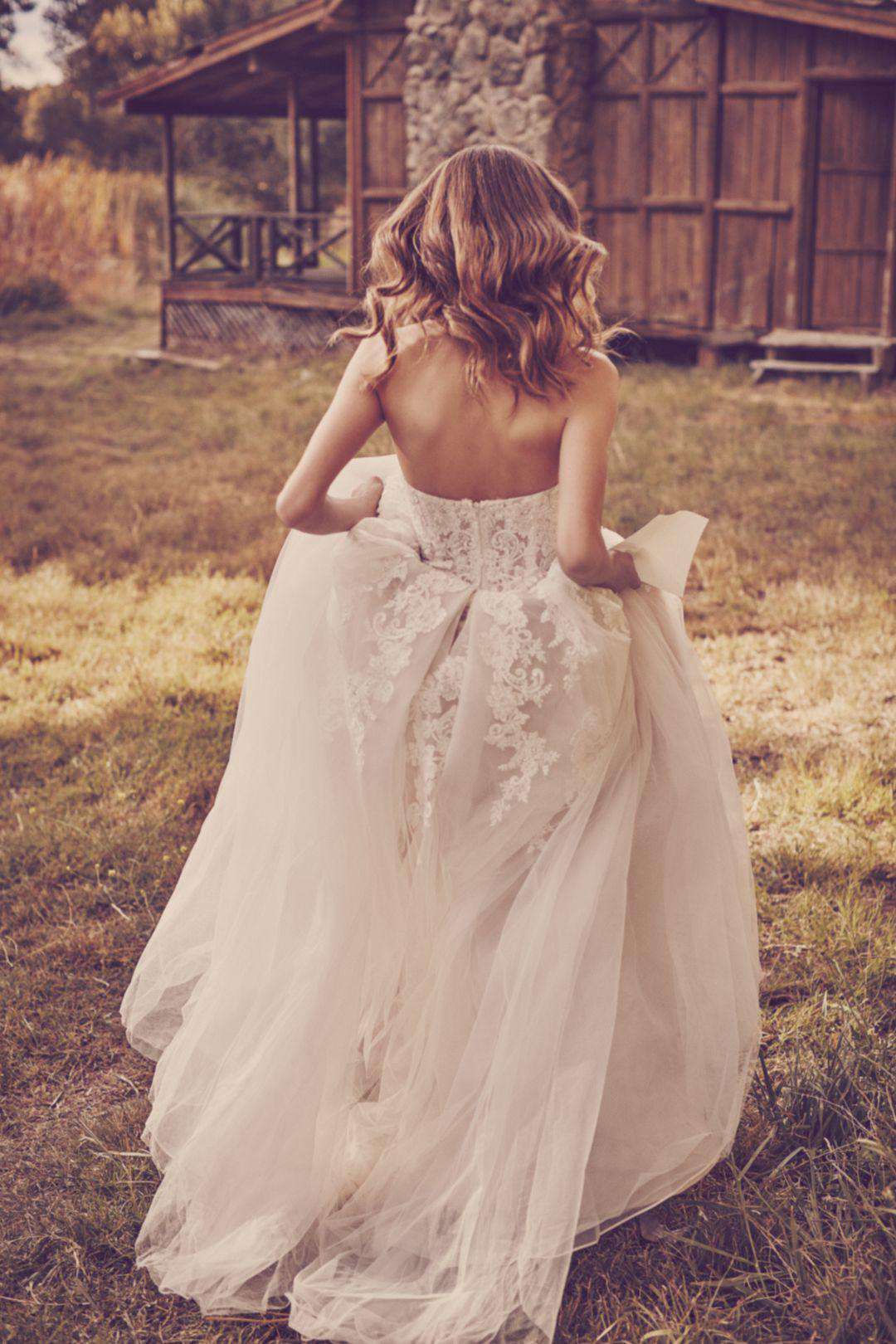 Vestido de novia princesa strapless con varillas en corset, MARFIL CH, hi-res