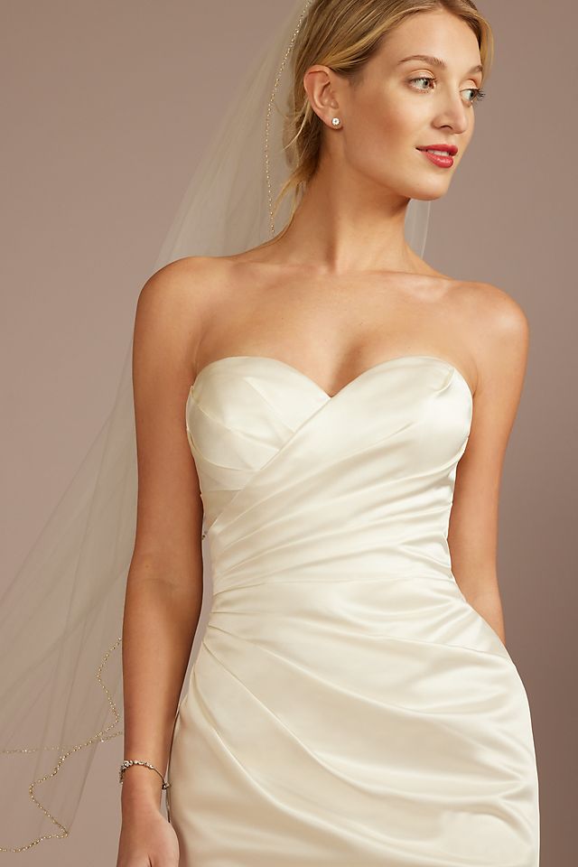 Vestido de novia princesa con falda desmontable, MARFIL, hi-res