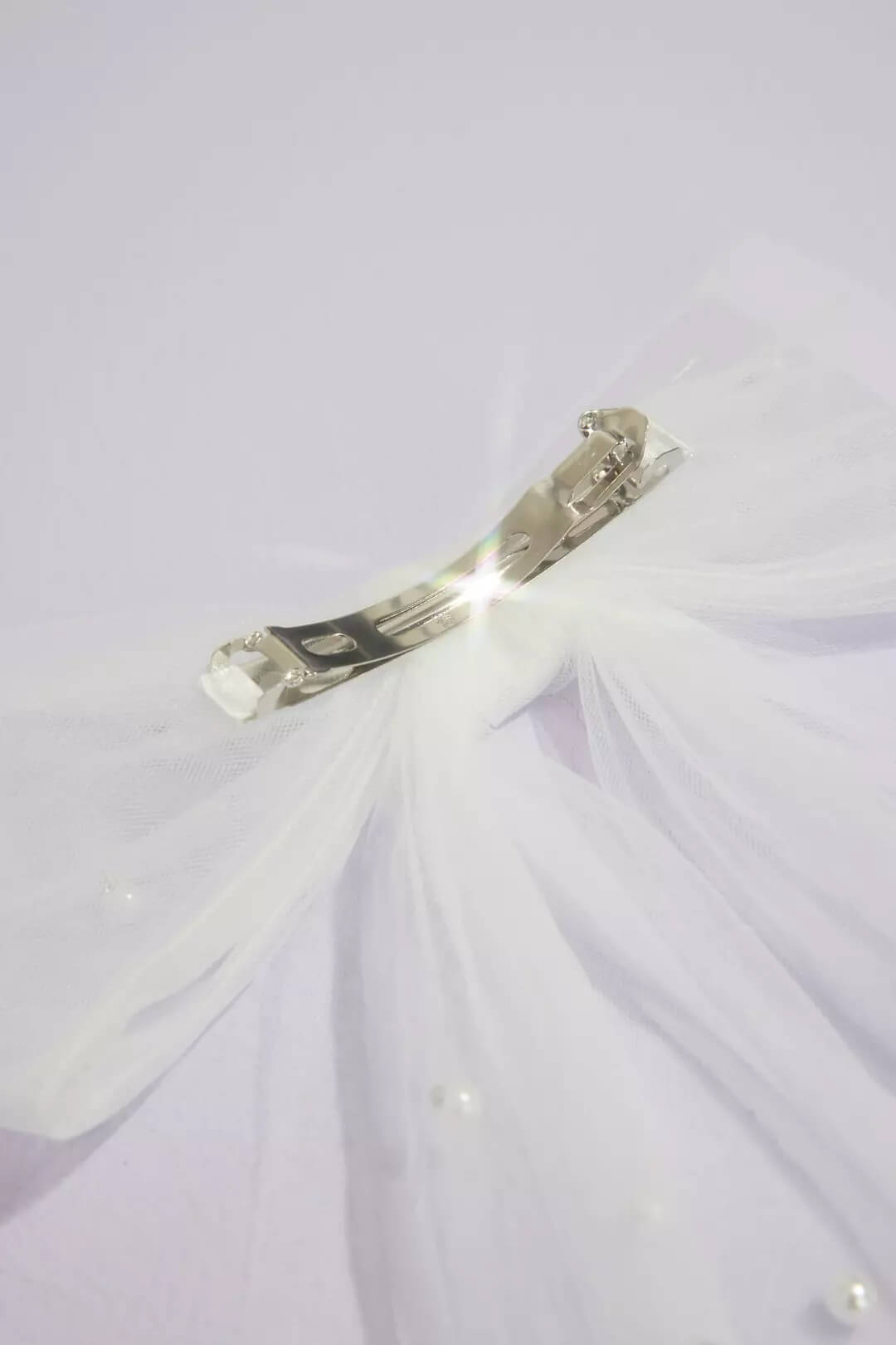 Moño con perlas, BLANCO, hi-res