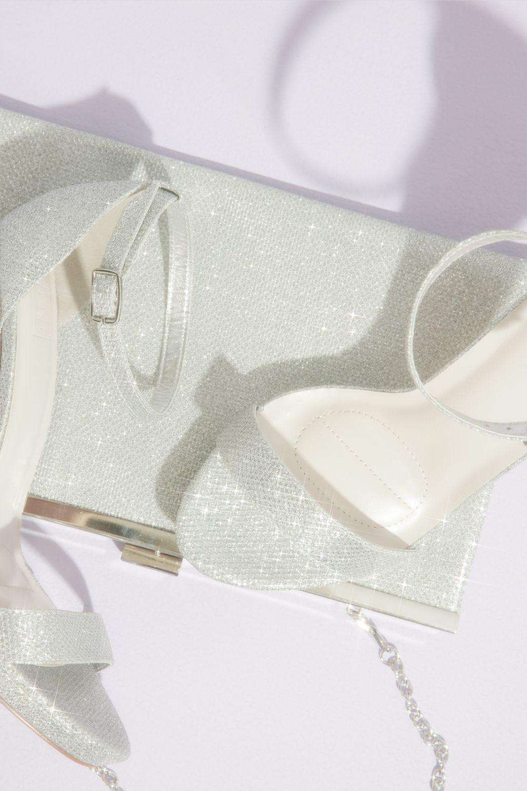 Tacones de aguja con con correa en el tobillo, PLATA, hi-res