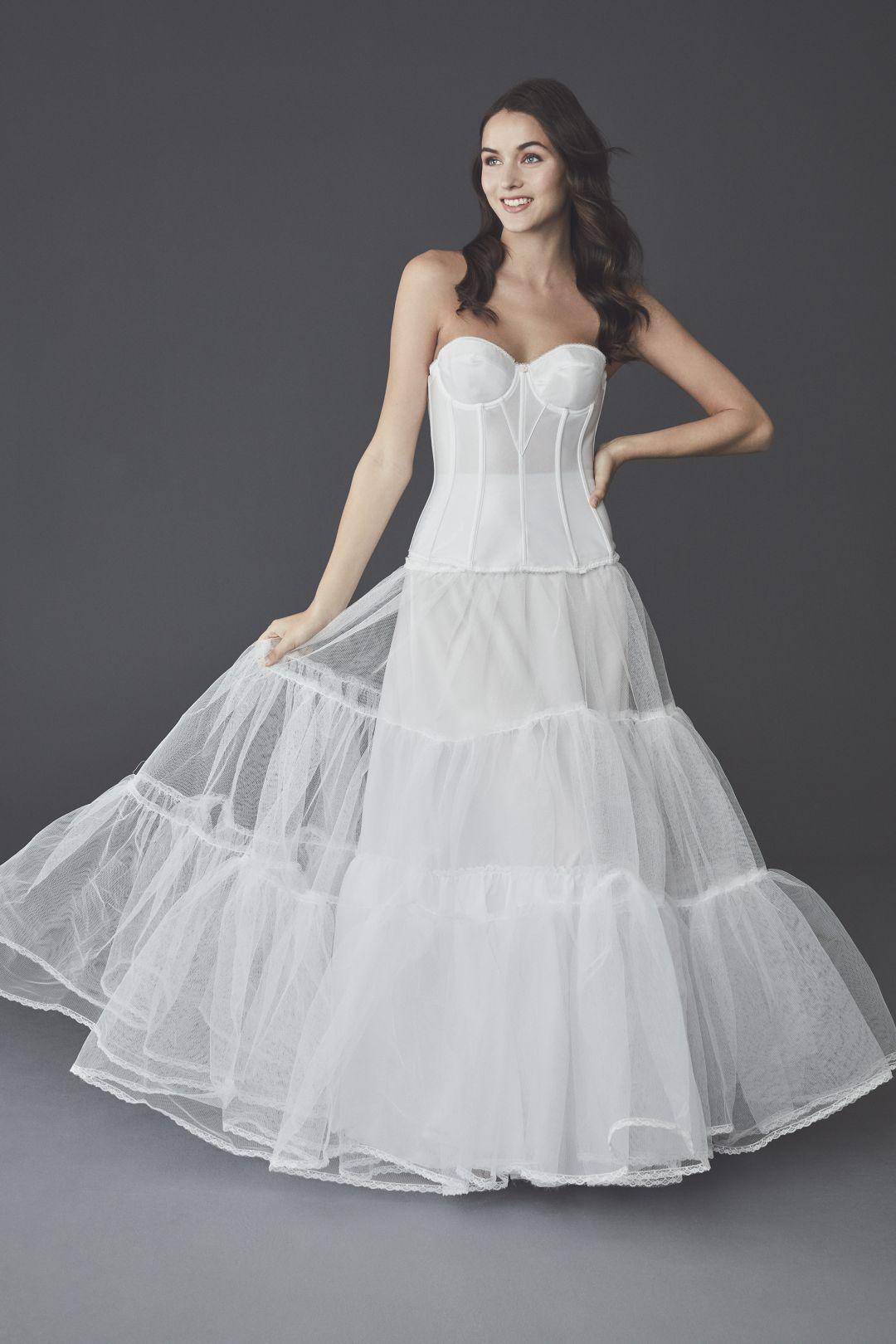Crinolina para vestido princesa, BLANCO, hi-res