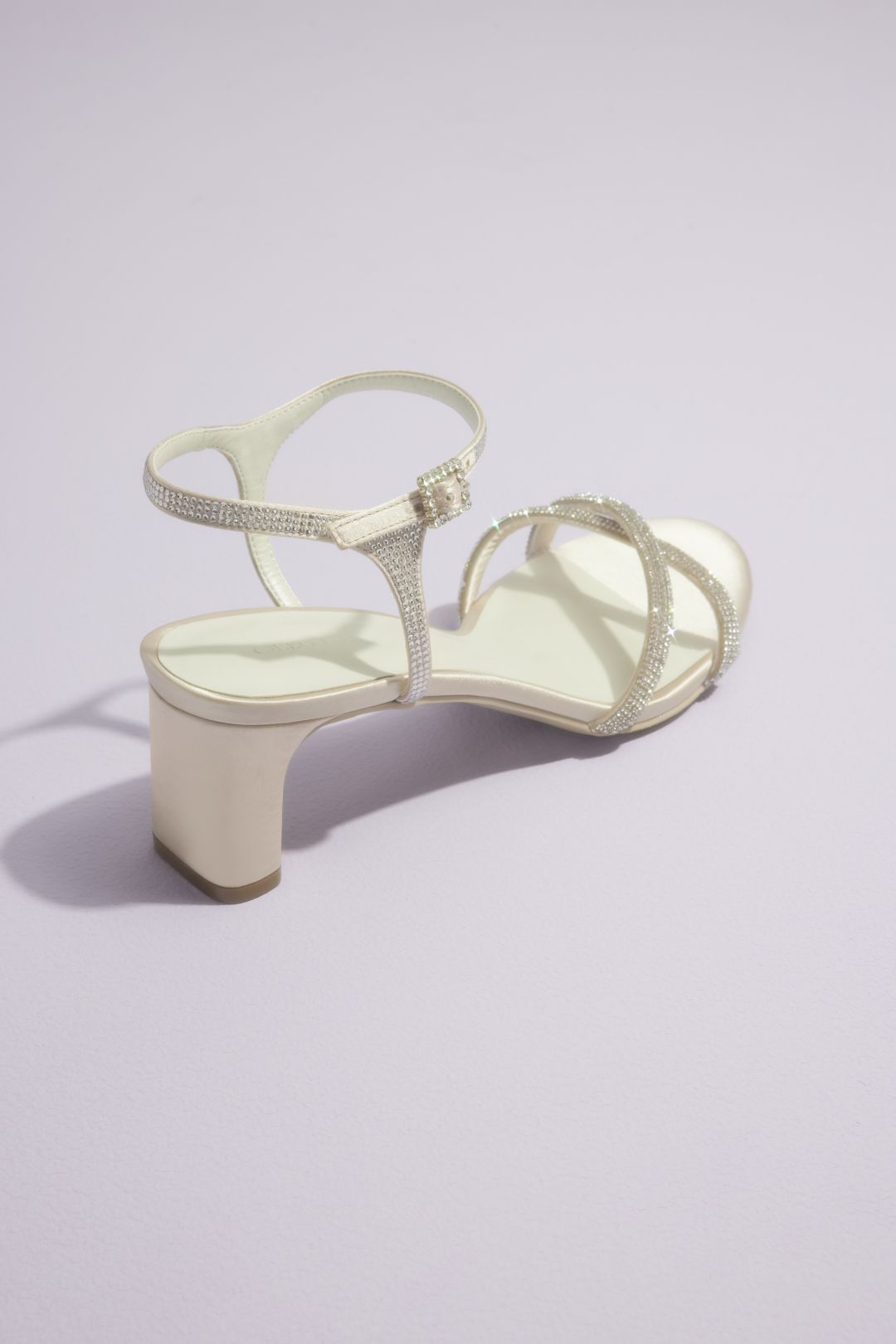 Tacones con cristales en las correas, IVY CHAMPAGNE, hi-res